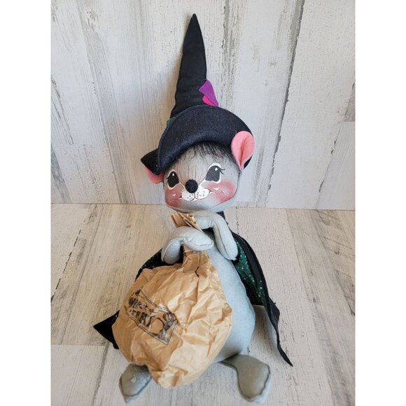 Annalee large trick or treat mouse Halloween vintage - Picture 1 of 15